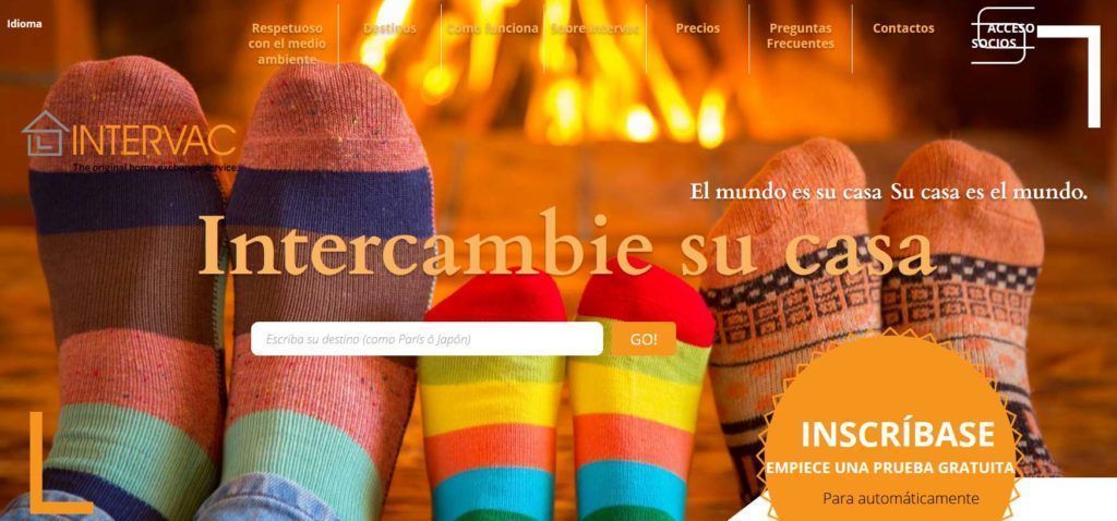 Intercambio de casas Intervac