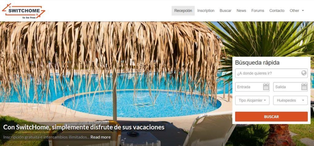 Viajar gratis Switchome