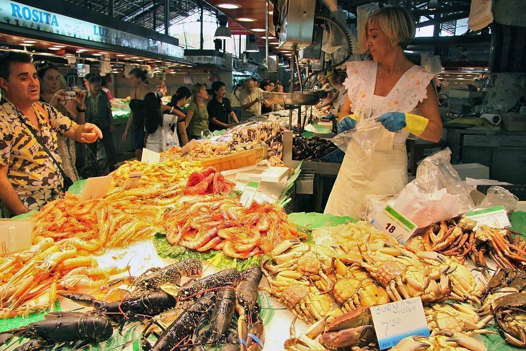 Que hacer hoy en Barcelona gratis 2024 - Descubre como visitar la Ciudad Condal con poco presupuesto 14 Mercado de Abastos de La Boqueria - Barcelona