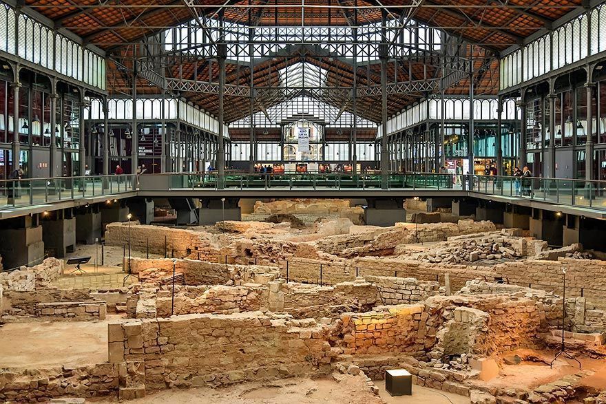 Que hacer hoy en Barcelona gratis 2024 - Descubre como visitar la Ciudad Condal con poco presupuesto 19 El Born CC Barcelona - Sitio arqueológico gratuito