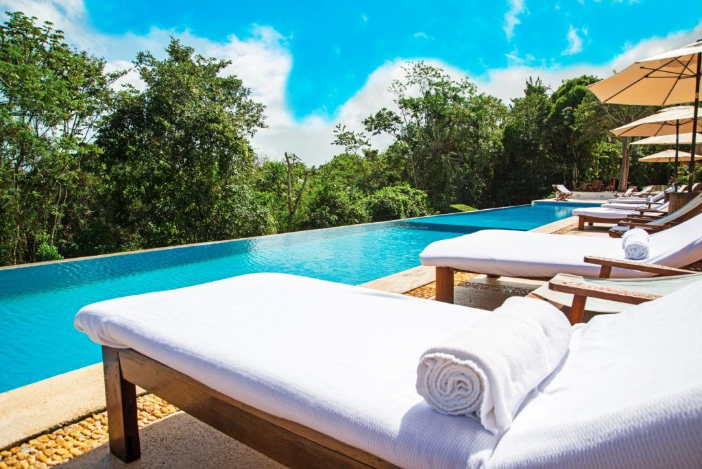 Los 10 Mejores Hoteles Todo Incluido en México 4 vista de la piscina del resort de méxico