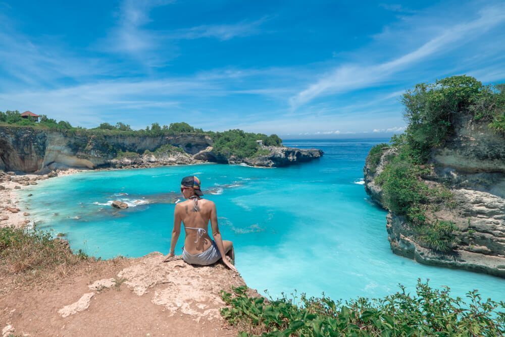 Países baratos para viajar 2024 ¿Necesitas entrar para saberlo? Claro 6 La Laguna Azul en Nusa , países baratos para viajar