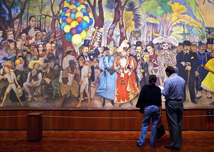 16 cosas que ver en Ciudad de México, Guía de Viaje 15 Museo Mural Diego Rivera y Museo Rufino Tamayo