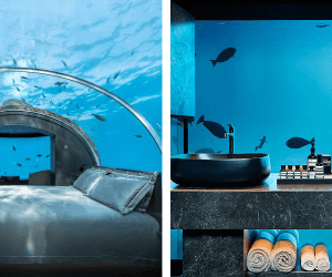 Los 8 mejores hoteles submarinos del mundo 2024