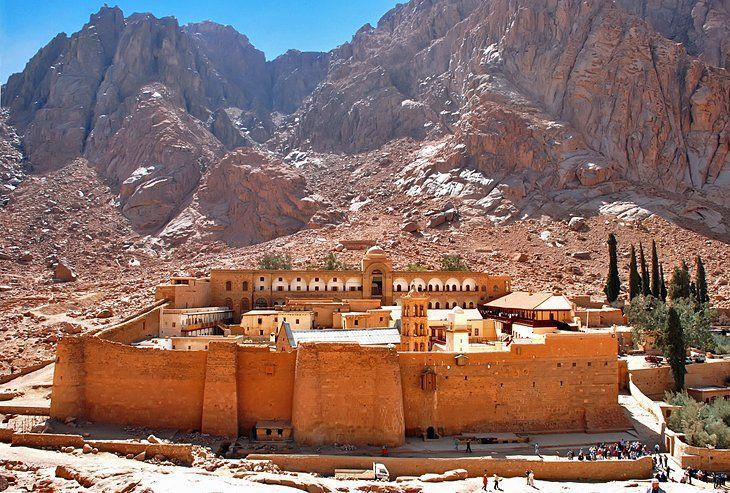 → Que voir en Egypte ? 20 Attractions et lieux à visiter. Monastère Sainte-Catherine