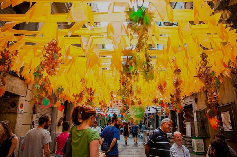 🥇 La agenda más completa de fiestas y ferias en Cataluña 8 festes majors de Gràcia