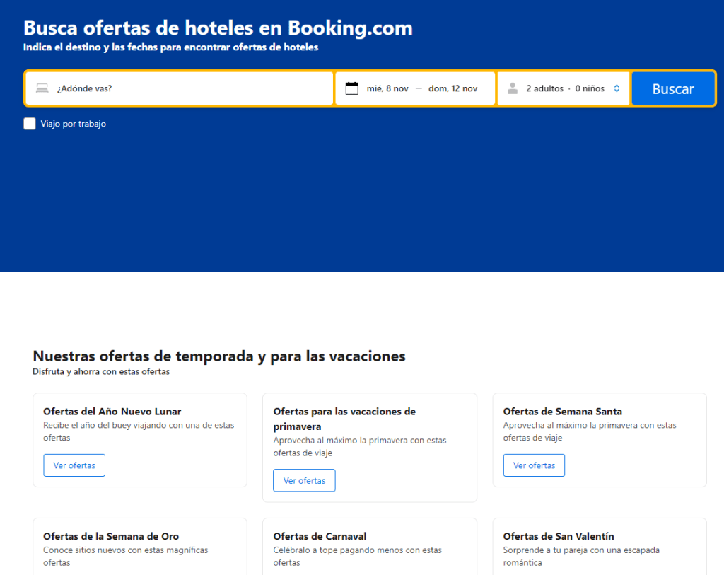 6 Trucos Infalibles para Reservar en Booking Hoteles Baratos 2 mejores ofertas para reservar hoteles con booking
