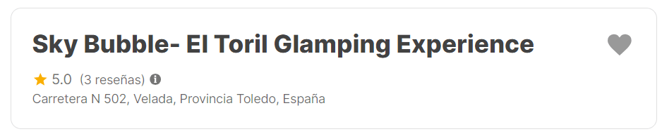 Turismo en la Naturaleza: Cómo Planificar la Escapada Perfecta 7 Sky Bubble- El Toril Glamping Experience