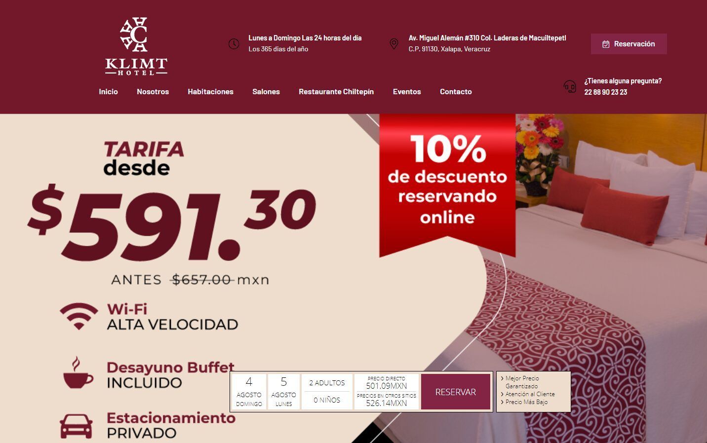 Disfruta de una Estancia Inolvidable en el Mejor Hotel en Xalapa 5 Tarifas y Promociones