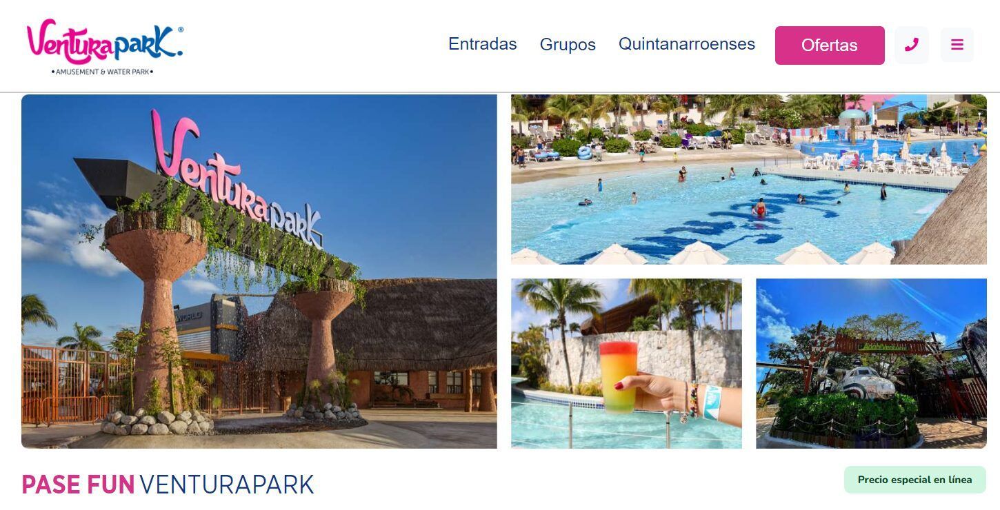 Un Día Inolvidable en el Parque Acuático de Cancún: La Mejor Opción para Niños 3 Los Diferentes Mundos de Ventura Park
