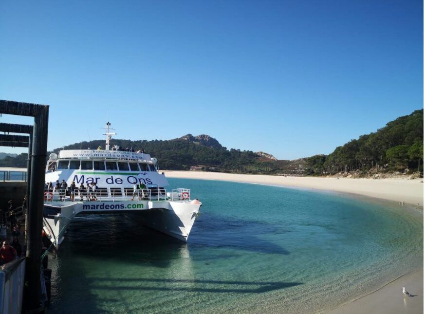 Descubre el paraíso de las Rías Baixas en un crucero por la Isla de Ons y las Islas Cíes 2 Crucero isla ons y islas Cies