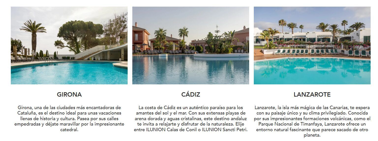 ¡Reserva Ahora y Ahorra un 35% en Tu Verano 2025 con los Hoteles ILUNION! 3 Hoteles ilunion
